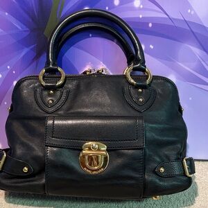 Black Leather Handbag